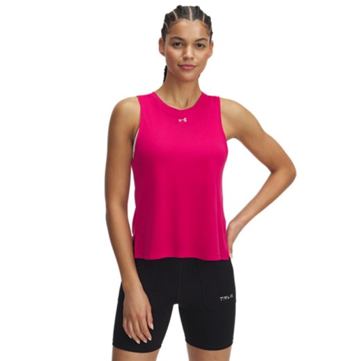 Damski top do biegania Under Armour UA Trail Run Tank - różowy ze sklepu Sportstylestory.com w kategorii Bluzki damskie - zdjęcie 183768903
