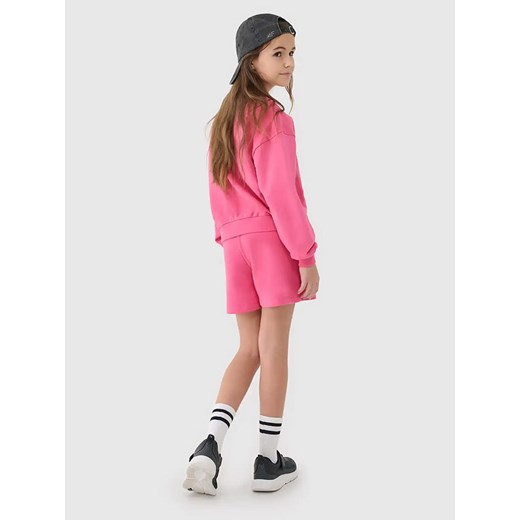 4F Szorty dresowe w kolorze różowym 164 wyprzedaż Limango Polska