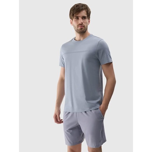 4F Koszulka w kolorze błękitnym ze sklepu Limango Polska w kategorii T-shirty męskie - zdjęcie 183770250