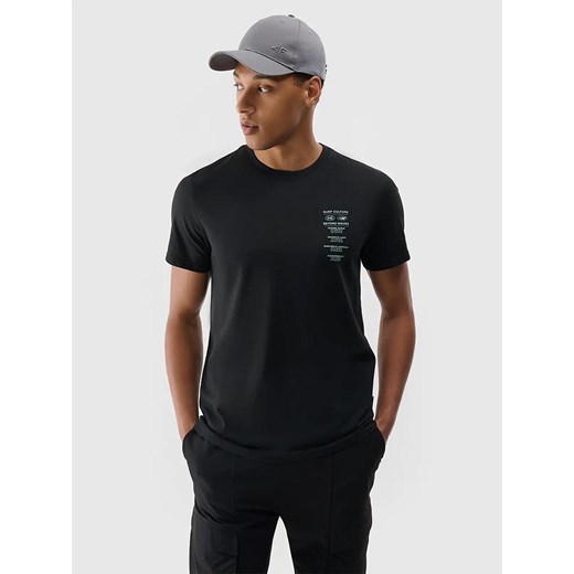 4F Koszulka w kolorze czarnym ze sklepu Limango Polska w kategorii T-shirty męskie - zdjęcie 183770254