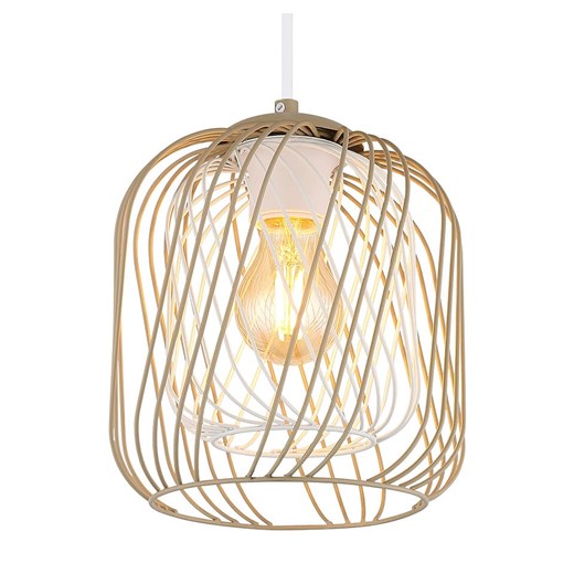 Globo lighting Lampa wisząca &quot;Dichti&quot; w kolorze biało-beżowym - wys. Globo Lighting onesize okazja Limango Polska