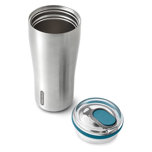 Black+Blum Kubek termiczny w kolorze srebrno-niebieskim - 600 ml onesize Limango Polska promocja