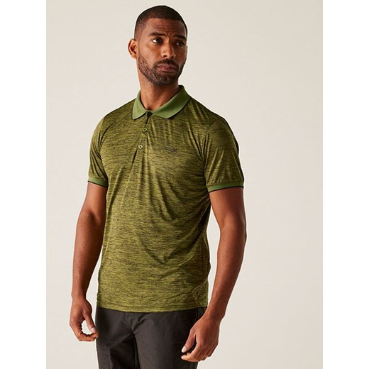 Regatta Funkcyjna koszulka polo &quot;Remex II&quot; w kolorze khaki ze sklepu Limango Polska w kategorii T-shirty męskie - zdjęcie 183771081