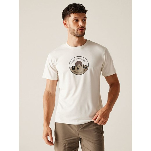 Regatta Koszulka &quot;Fingal IX&quot; w kolorze białym do biegania ze sklepu Limango Polska w kategorii T-shirty męskie - zdjęcie 183771180
