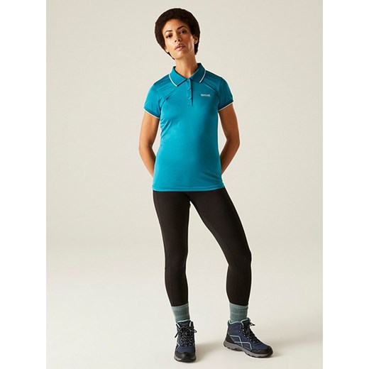 Bluzka damska Regatta sportowa z krótkimi rękawami wiosenna z okrągłym dekoltem 
