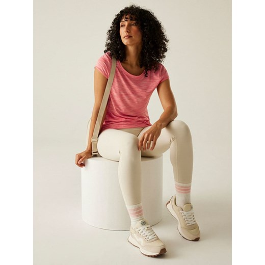 Bluzka damska Regatta na wiosnę z elastanu z okrągłym dekoltem 