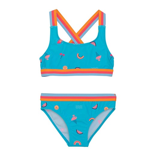 Color Kids Bikini w kolorze niebieskim ze wzorem ze sklepu Limango Polska w kategorii Stroje kąpielowe - zdjęcie 183772091