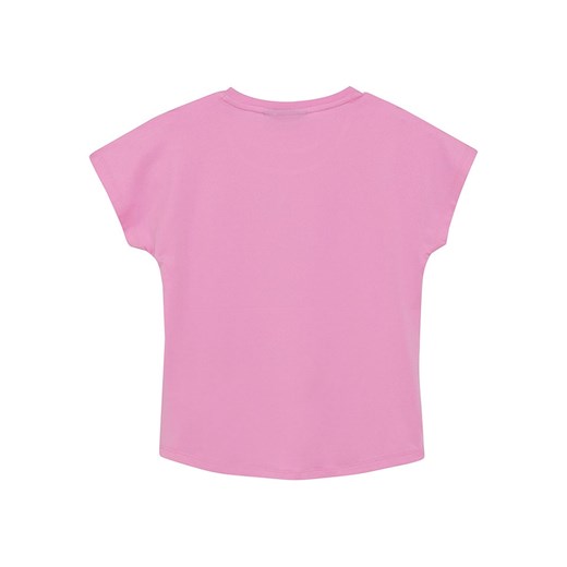 Bluzka dziewczęca różowa Color Kids z poliestru 