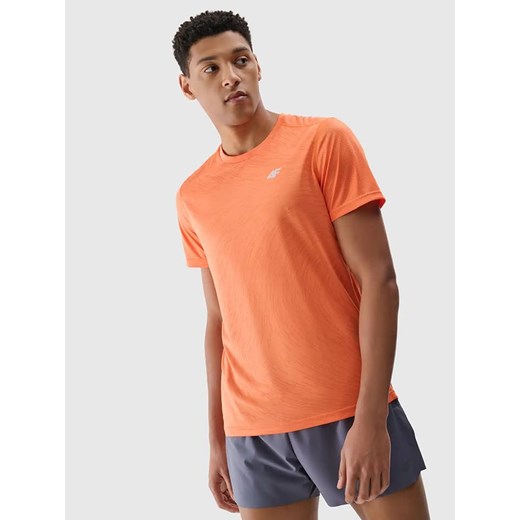 4F Koszulka sportowa w kolorze pomarańczowym ze sklepu Limango Polska w kategorii T-shirty męskie - zdjęcie 183773034
