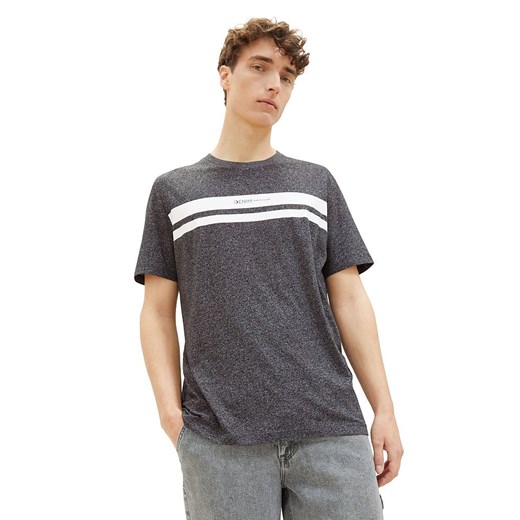 Tom Tailor Koszulka w kolorze antracytowym ze sklepu Limango Polska w kategorii T-shirty męskie - zdjęcie 183773603