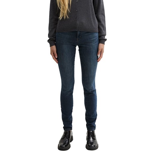 Tom Tailor Dżinsy - Skinny fit - w kolorze granatowym ze sklepu Limango Polska w kategorii Jeansy damskie - zdjęcie 183773764