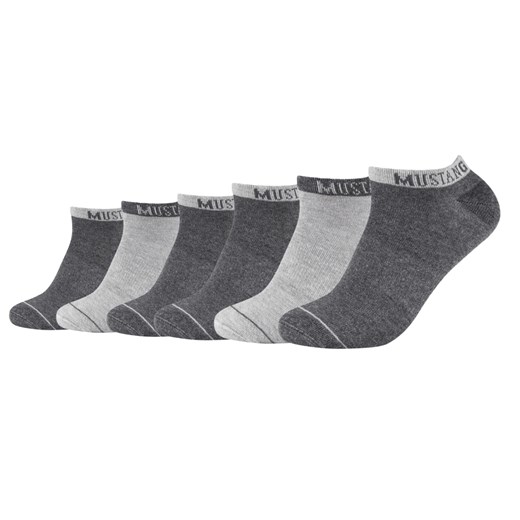 6-PAK Męskich Skarpet MUSTANG dark grey mix ze sklepu YouNeedit.pl w kategorii Skarpetki męskie - zdjęcie 183774014