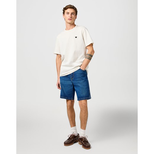 Spodenki męskie Wrangler niebieskie casual