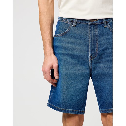Spodenki męskie Wrangler niebieskie casual