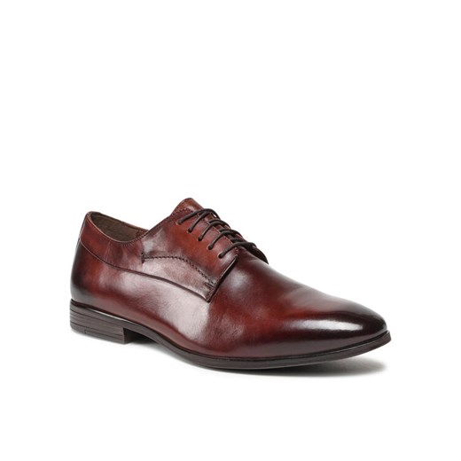 Półbuty Lasocki MI08-BRYAN-04 Brązowy ze sklepu eobuwie.pl w kategorii Buty eleganckie męskie - zdjęcie 183775320