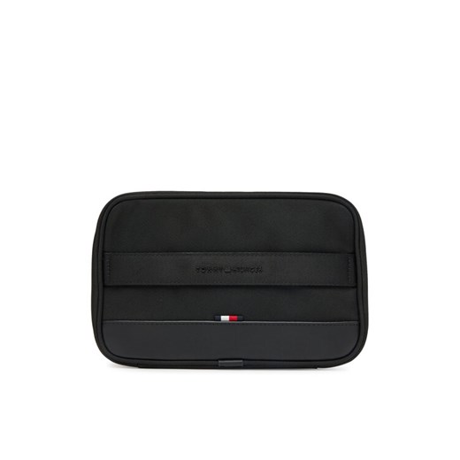 Kosmetyczka Tommy Hilfiger Travel Washbag AM0AM13526 Czarny ze sklepu eobuwie.pl w kategorii Kosmetyczki - zdjęcie 183775343