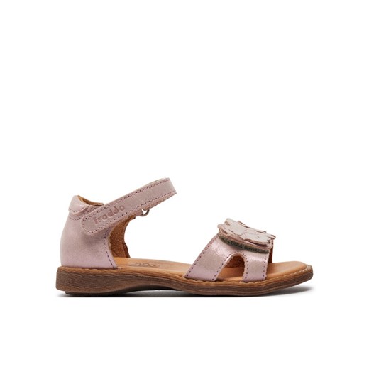 Sandały Froddo Lore Closed Heel G3150246-1 M Różowy ze sklepu eobuwie.pl w kategorii Sandały dziecięce - zdjęcie 183775414