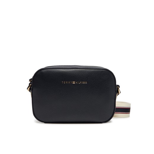 Torebka Tommy Hilfiger AW0AW17450 Granatowy ze sklepu eobuwie.pl w kategorii Listonoszki - zdjęcie 183775441