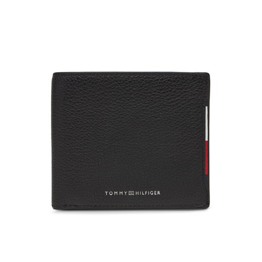 Portfel męski Tommy Hilfiger Central Cc And Coin AM0AM13514 Czarny ze sklepu eobuwie.pl w kategorii Portfele męskie - zdjęcie 183775493
