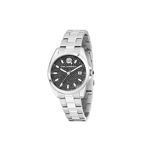 Zegarek KARL LAGERFELD R0553101515 Srebrny ze sklepu eobuwie.pl w kategorii Zegarki - zdjęcie 183775503