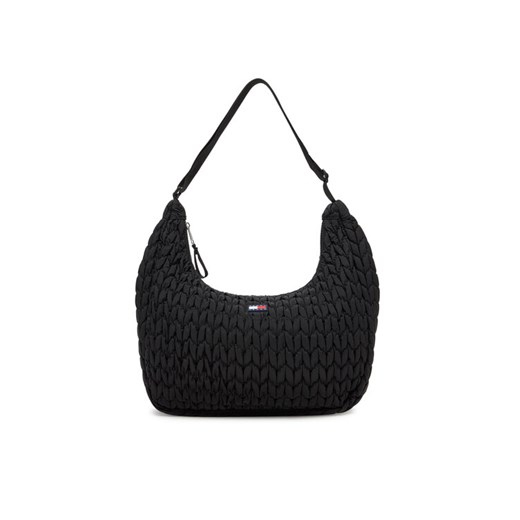 Torebka Tommy Jeans Tjw Urban Large Quilted AW0AW17929 Czarny ze sklepu eobuwie.pl w kategorii Torby Shopper bag - zdjęcie 183775522