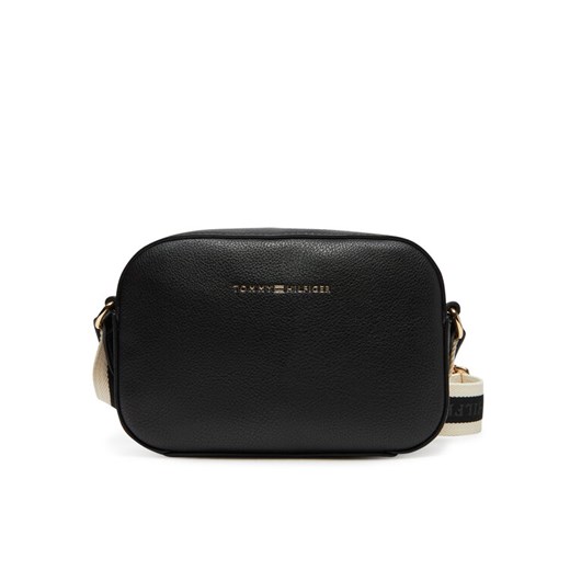 Torebka Tommy Hilfiger AW0AW17450 Czarny ze sklepu eobuwie.pl w kategorii Listonoszki - zdjęcie 183775540