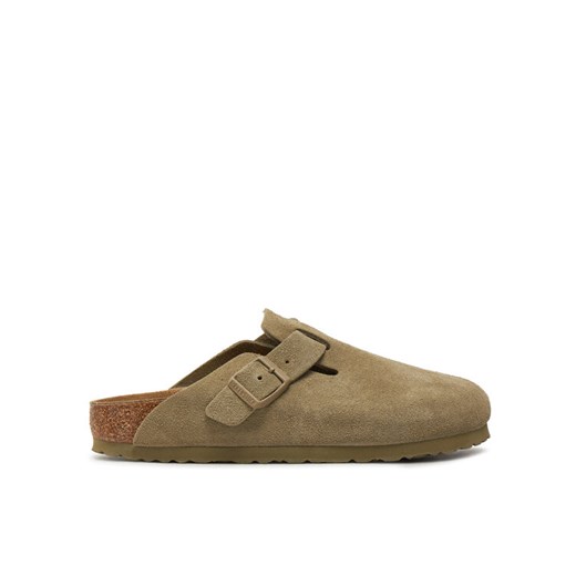 Klapki Birkenstock Boston Leve 1025844 Zielony ze sklepu eobuwie.pl w kategorii Klapki damskie - zdjęcie 183775643