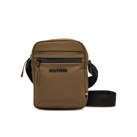 Saszetka Tommy Hilfiger Th Tpu Mini Reporter AM0AM13498 Brązowy ze sklepu eobuwie.pl w kategorii Torby męskie - zdjęcie 183775651
