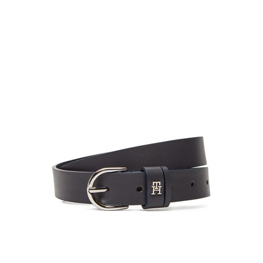 Pasek Damski Tommy Hilfiger Essential Effortless 2.5 Sv AW0AW17279 Granatowy ze sklepu eobuwie.pl w kategorii Paski damskie - zdjęcie 183775670
