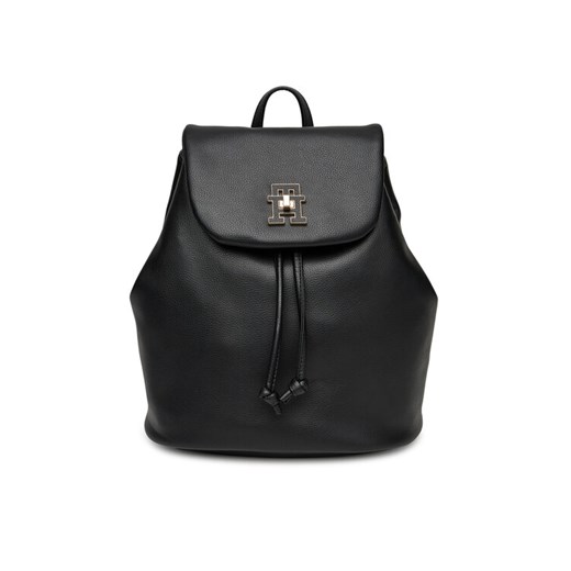 Plecak Tommy Hilfiger Th Modern Backpack AW0AW17470 Czarny ze sklepu eobuwie.pl w kategorii Plecaki - zdjęcie 183775691