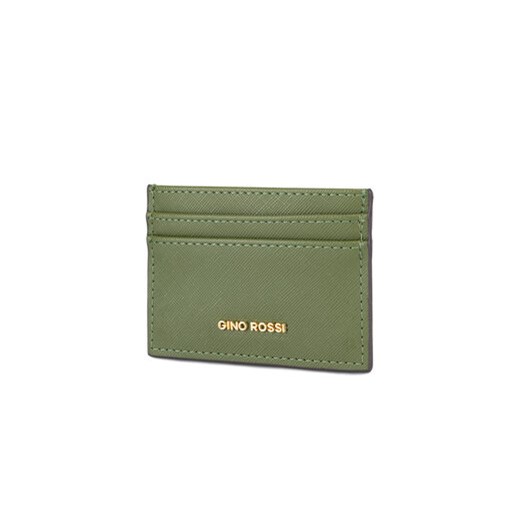 Etui na karty kredytowe Gino Rossi QYL0023 Zielony Gino Rossi NOSIZE eobuwie.pl