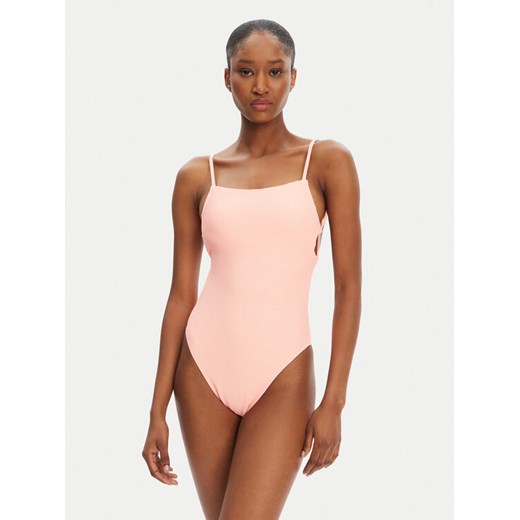 Billabong Strój kąpielowy Tanlines Eva One Piece EBJX100111 Koralowy ze sklepu MODIVO w kategorii Stroje kąpielowe - zdjęcie 183778351