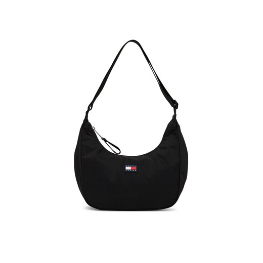 Tommy Jeans Torebka Urban X-Body AW0AW17547 Czarny ze sklepu MODIVO w kategorii Torebki hobo - zdjęcie 183778451