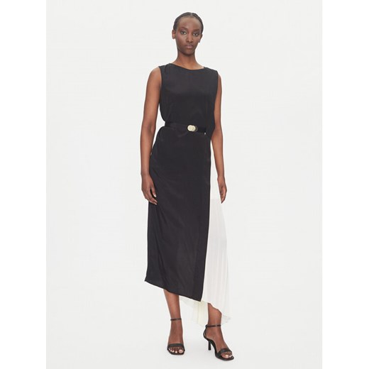 Simona Corsellini Sukienka koktajlowa P25CPAB01001 Kolorowy Slim Fit ze sklepu MODIVO w kategorii Sukienki - zdjęcie 183778481