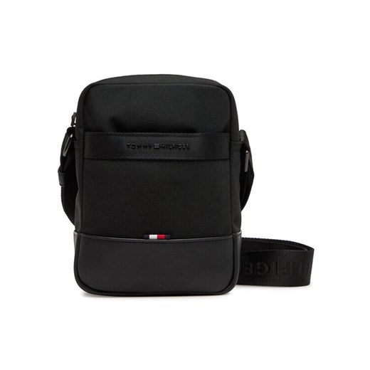 Tommy Hilfiger Saszetka Th Nylon Travel Mini Reporter AM0AM13472 Czarny ze sklepu MODIVO w kategorii Torby męskie - zdjęcie 183778510