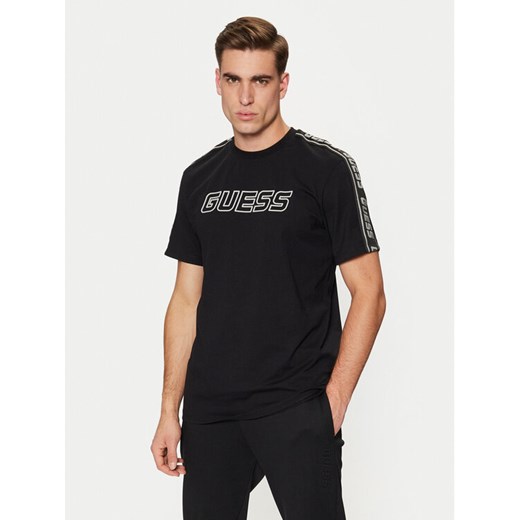 Guess T-Shirt Arlo Z4GI18 J1314 Czarny Regular Fit ze sklepu MODIVO w kategorii T-shirty męskie - zdjęcie 183778542