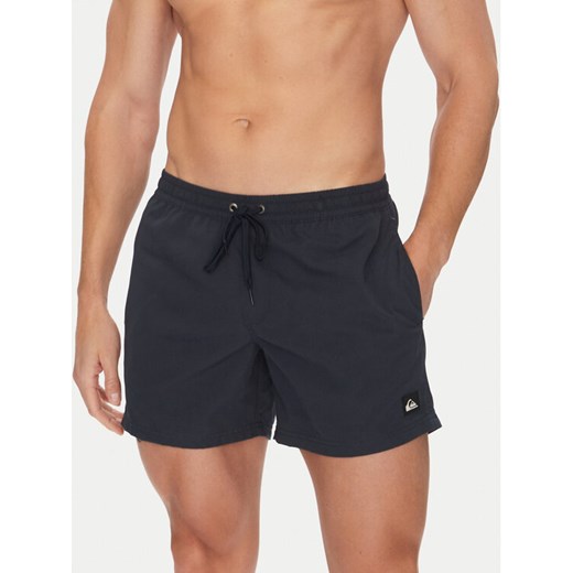 Quiksilver Szorty kąpielowe Everyday Solid Volley EQYJV04120 Granatowy Regular Fit ze sklepu MODIVO w kategorii Kąpielówki - zdjęcie 183778603