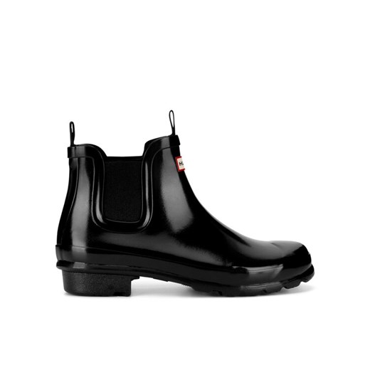 Hunter Kalosze JFS6000RGL-BLK Czarny ze sklepu MODIVO w kategorii Kalosze damskie - zdjęcie 183778654