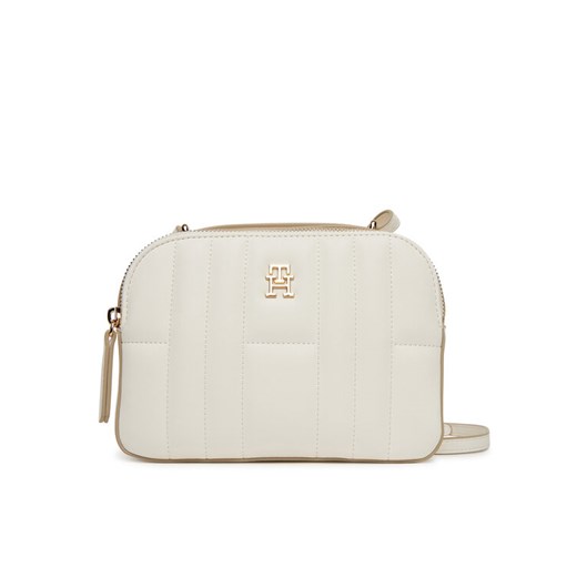 Tommy Hilfiger Torebka Th Feminine Conv Camera Bag AW0AW17453 Écru ze sklepu MODIVO w kategorii Listonoszki - zdjęcie 183778664