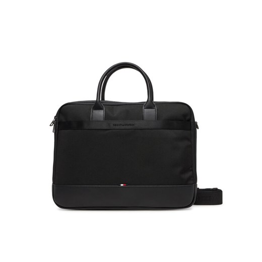 Tommy Hilfiger Torba na laptopa Th Nylon Travel Computer Bag AM0AM13470 Czarny ze sklepu MODIVO w kategorii Torby na laptopa - zdjęcie 183778750