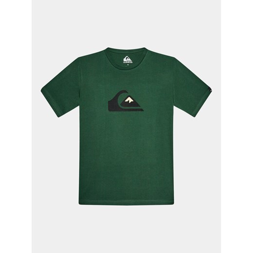 Quiksilver T-Shirt Complogo Tees EQBZT04369 Zielony Regular Fit ze sklepu MODIVO w kategorii T-shirty chłopięce - zdjęcie 183778781