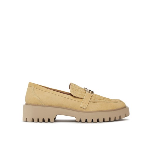 Liu Jo Loafersy Cora 01 SA4001 PX002 Beżowy ze sklepu MODIVO w kategorii Półbuty damskie - zdjęcie 183778822