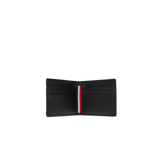 Tommy Hilfiger Portfel męski Central Mini Cc Wallet AM0AM13513 Czarny Tommy Hilfiger 00 MODIVO