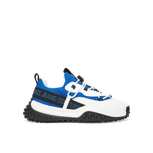 Sneakersy Versace Jeans Couture 78YA3SN2 Niebieski ze sklepu eobuwie.pl w kategorii Buty sportowe męskie - zdjęcie 183781960