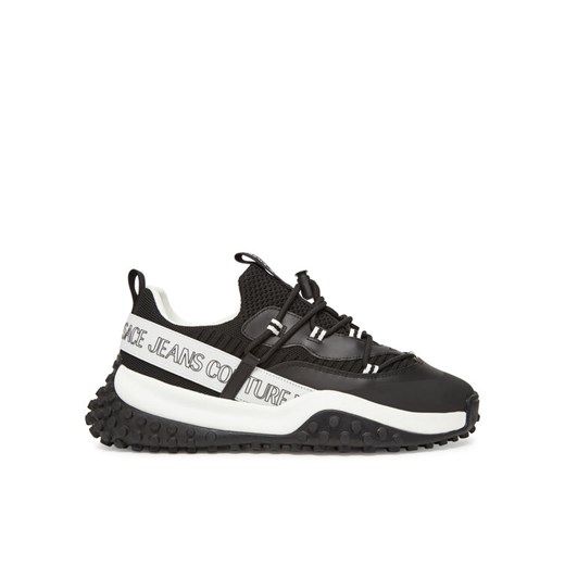 Sneakersy Versace Jeans Couture 78YA3SN2 Czarny ze sklepu eobuwie.pl w kategorii Buty sportowe męskie - zdjęcie 183781974