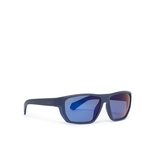 Polaroid Okulary przeciwsłoneczne 7057/S Granatowy ze sklepu MODIVO w kategorii Okulary przeciwsłoneczne męskie - zdjęcie 183782391