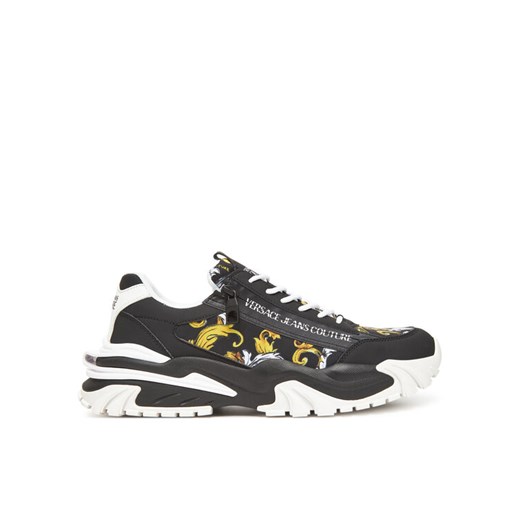 Versace Jeans Couture Sneakersy 78YA3SI5 Czarny ze sklepu MODIVO w kategorii Buty sportowe męskie - zdjęcie 183782403