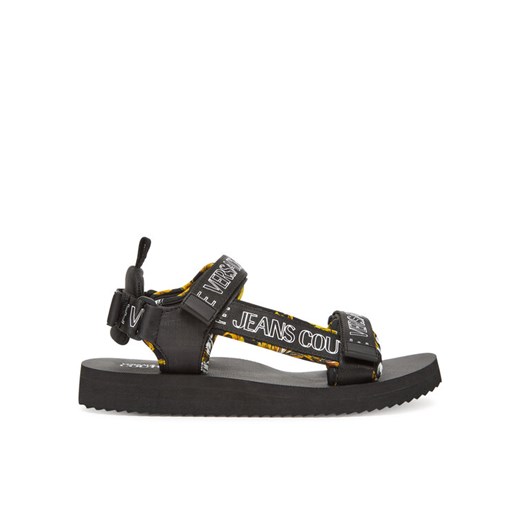 Versace Jeans Couture Sandały 78YA3S7B Czarny ze sklepu MODIVO w kategorii Sandały męskie - zdjęcie 183782411