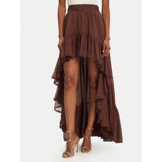 Guess Spódnica maxi 5GGD34 7317A Brązowy Regular Fit ze sklepu MODIVO w kategorii Spódnice - zdjęcie 183782452