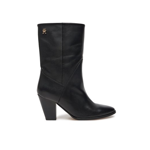 Tommy Hilfiger Botki FW0FW08253 Czarny ze sklepu MODIVO w kategorii Botki - zdjęcie 183782454